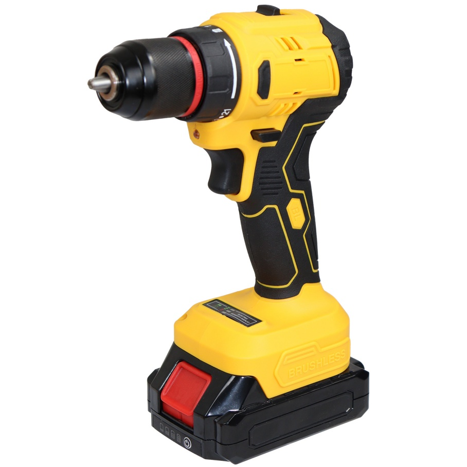 Аккумуляторная дрель-шуруповерт 21В для строительства