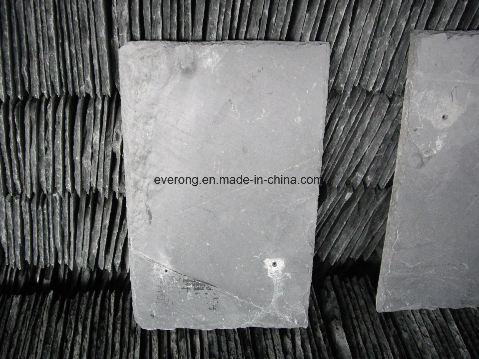Natural Roofing Slate Grey/Black Slate Roof Tile