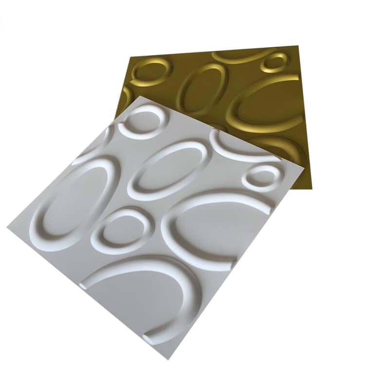 Modern Wall Art Decor 3D Wall Ceiling Panels Colored 30*30cm