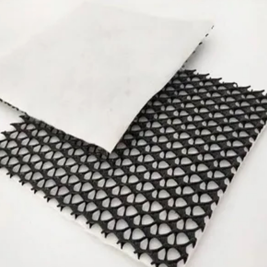3D Composite Drainage Net for Landfill Drainage Layers and Roof Gardens