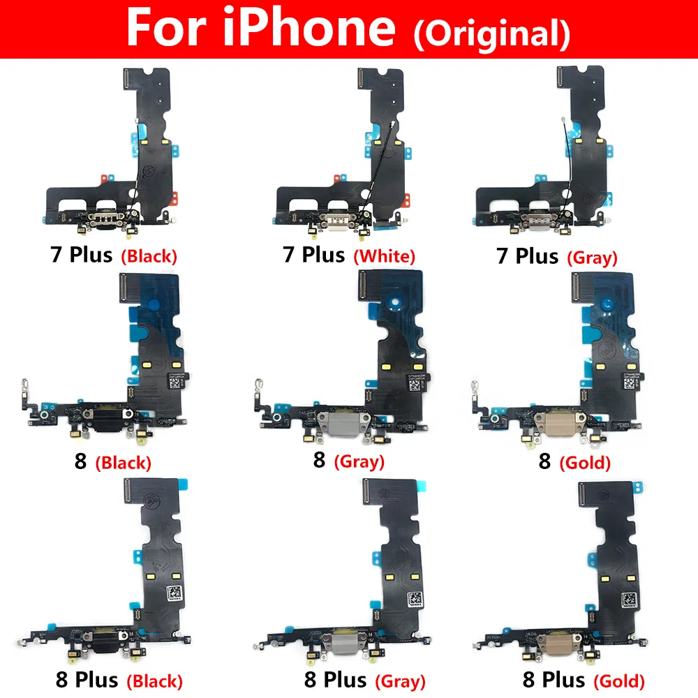 Оригинальный шлейф зарядки для iPhone 7 Plus - 13 Pro Max