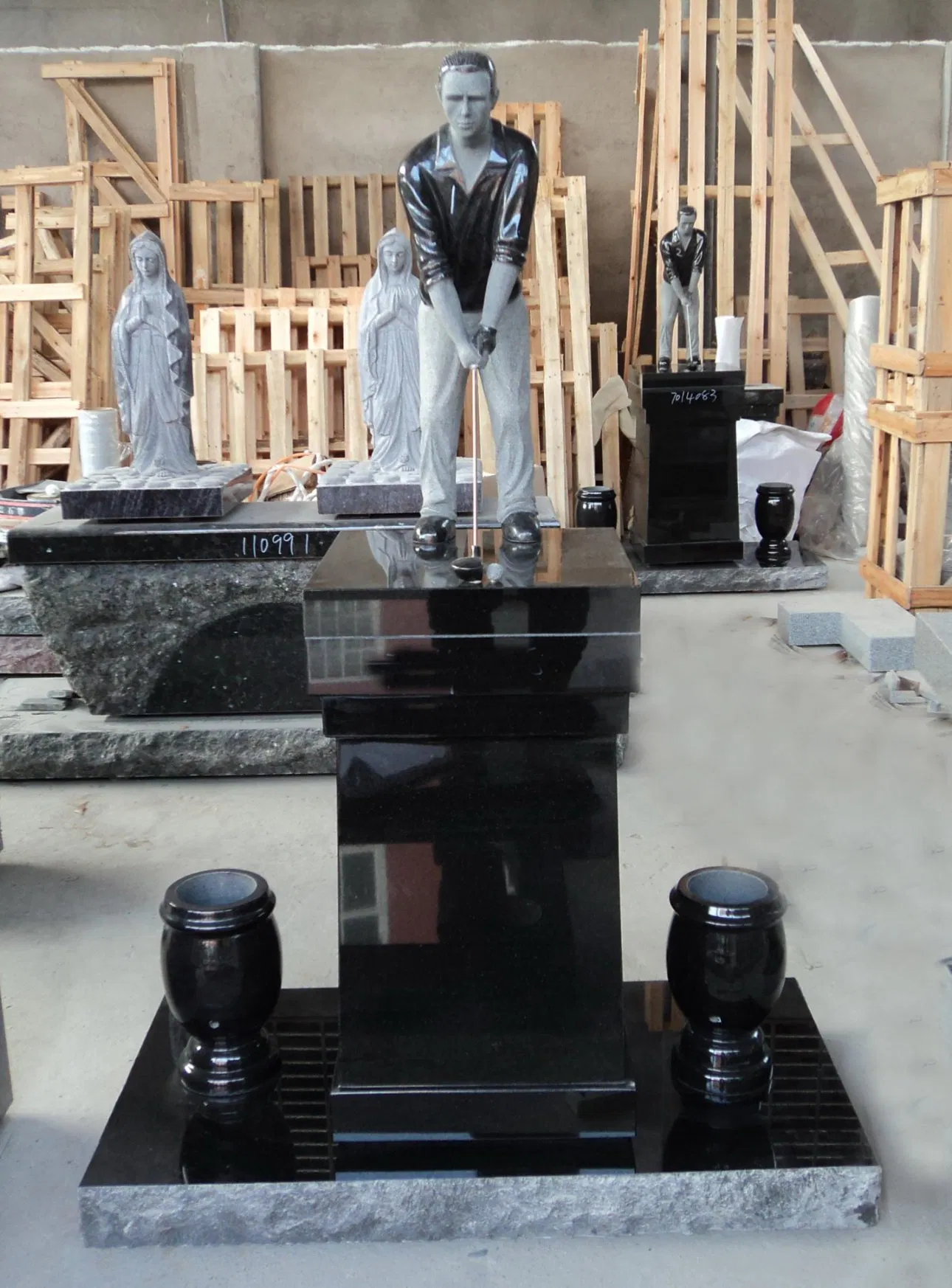 Customized Factory Wholesale Cheap Price Headstone Monuments Tombstone for Gravestones