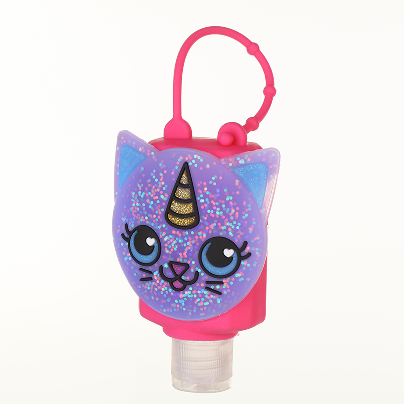 Hand Wash Liquid Bottle Easy to Carry Hand Sanitizer with Cute Cartoon