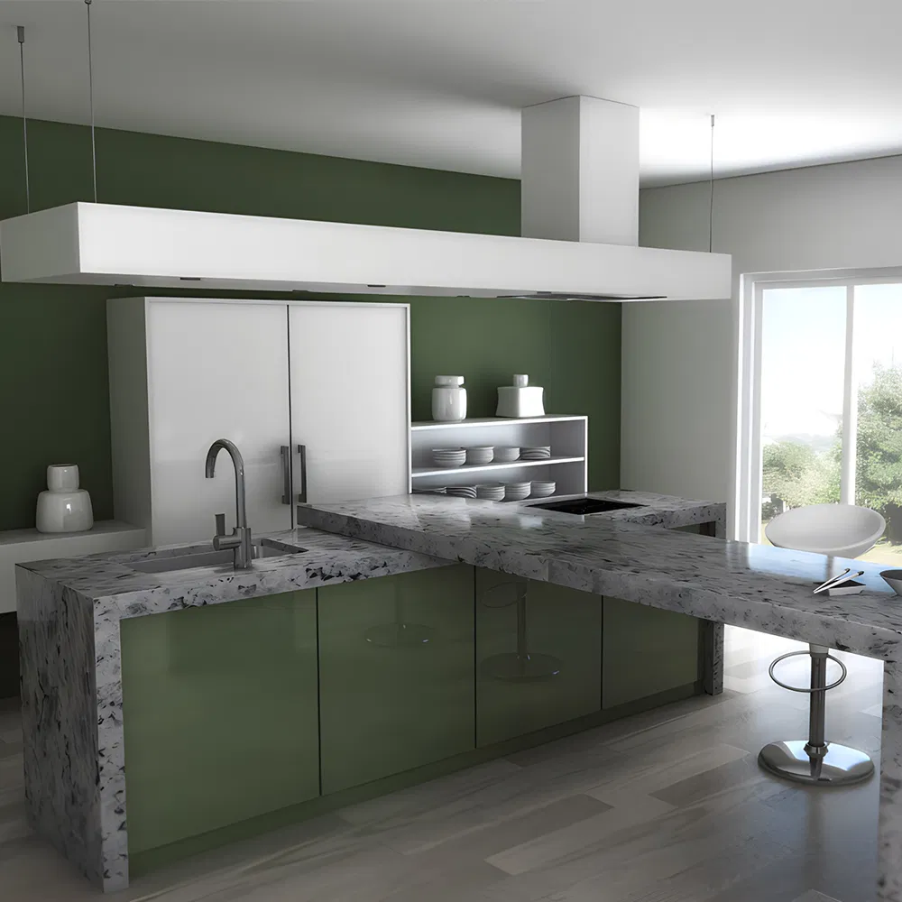 Factory Price Artificial Stone Acrylic Kitchen Countertop