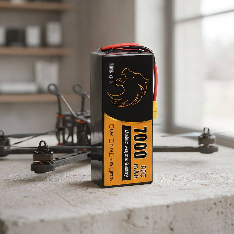 Аккумулятор Lipo LP7000 22.2V 7000mAh для дронов и катеров