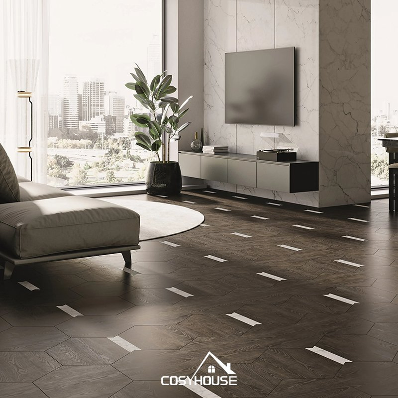 High-Quality Engineered Parquet Flooring for Villas, Apartments, and Hotels