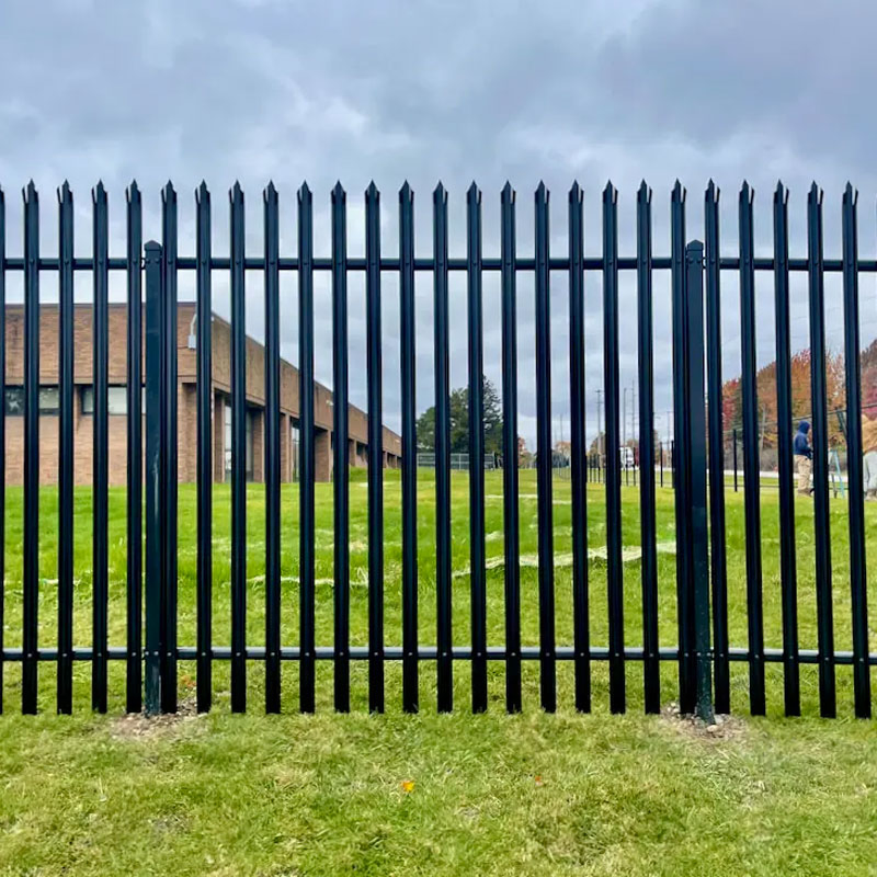 Factory Direct Wholesale Powder Coated W Section Palisade Security Fencing