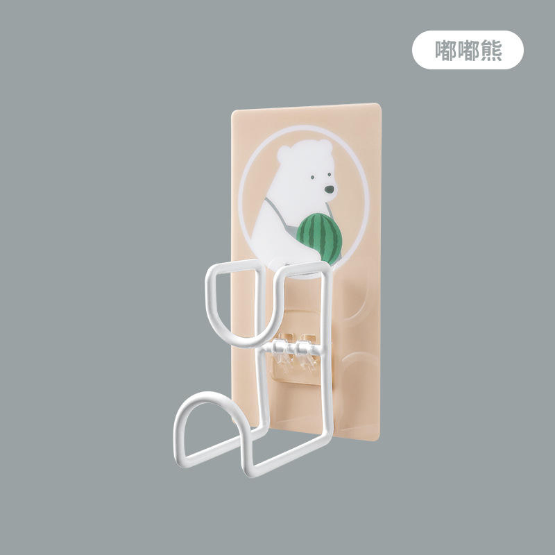 Cartoon Stainless Steel Washstand Punch-Free Washbasin Hanger