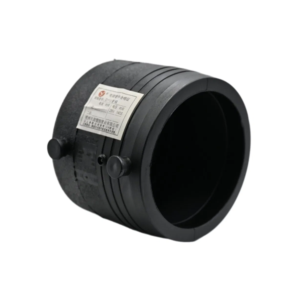 ODM 43mm HDPE Pipe Fitting Electrofusion End Cap for Pipeline Sealing