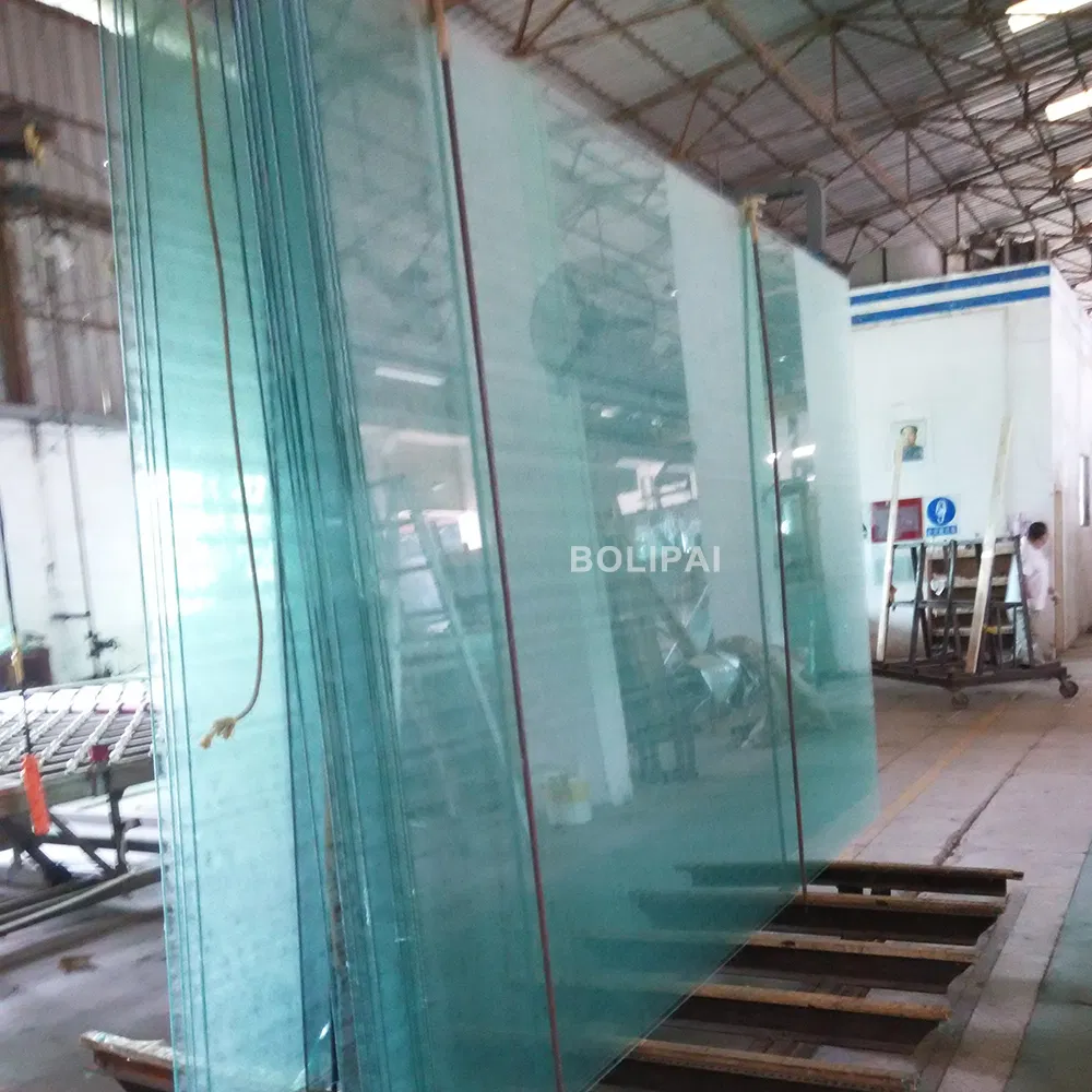 Tempered Glass Waterproof Shower Partition Gradient Frosted Glass Sheet
