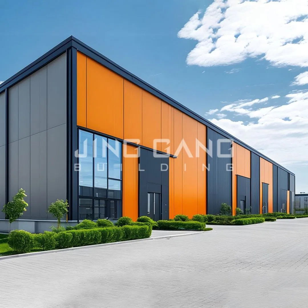 Industrial Long Span Metallic Large Scale Prefabricated Building with Metal Steel Structure