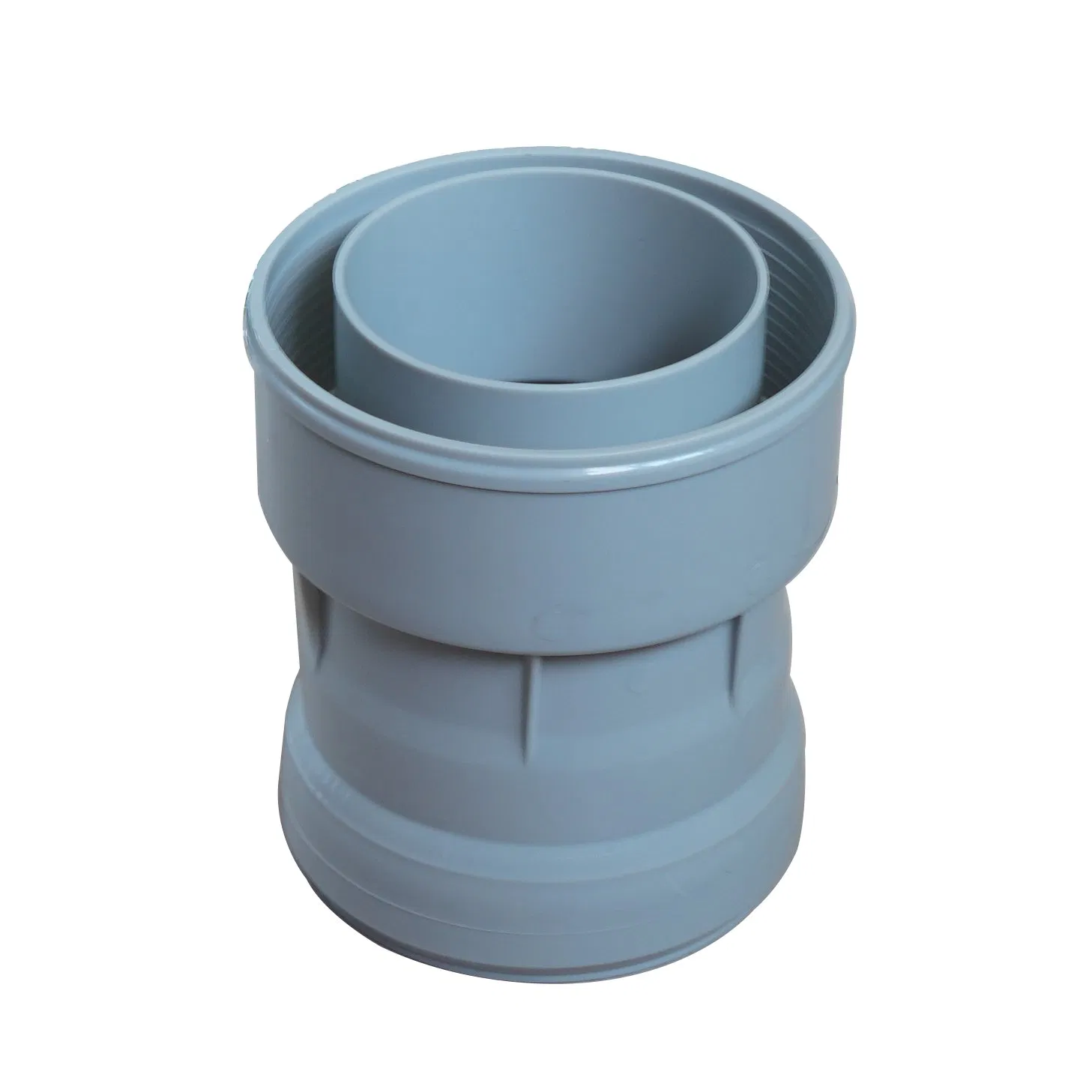 DN100 Flexible PP Adapter for connecting PP/PE/PVC/UPVC pipe and SML CIP