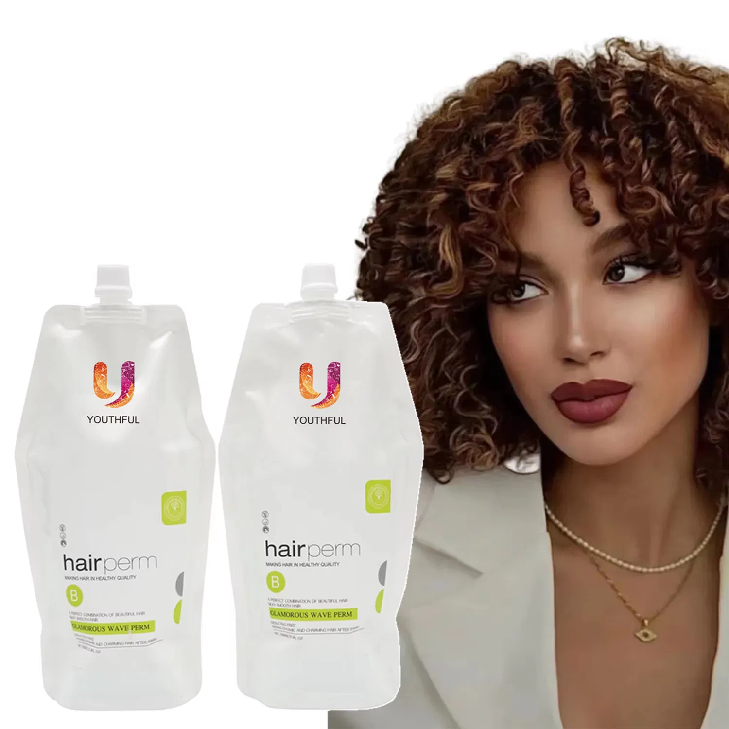 Permanent Curl Hair Replenish Moisture and Nutrients Effective Curly Perm Cream