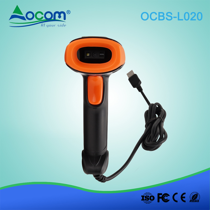 Cheap Price Scanners Wired Portable Bar Code Laser Handheld 1d Reader