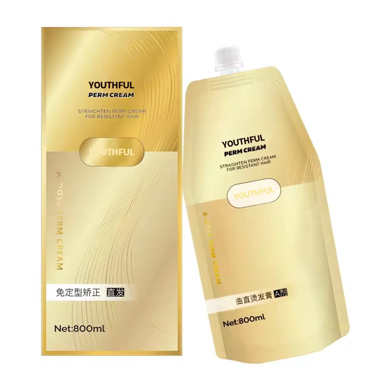 Popular New Product Collagen Soothing Hair Straightening Cream