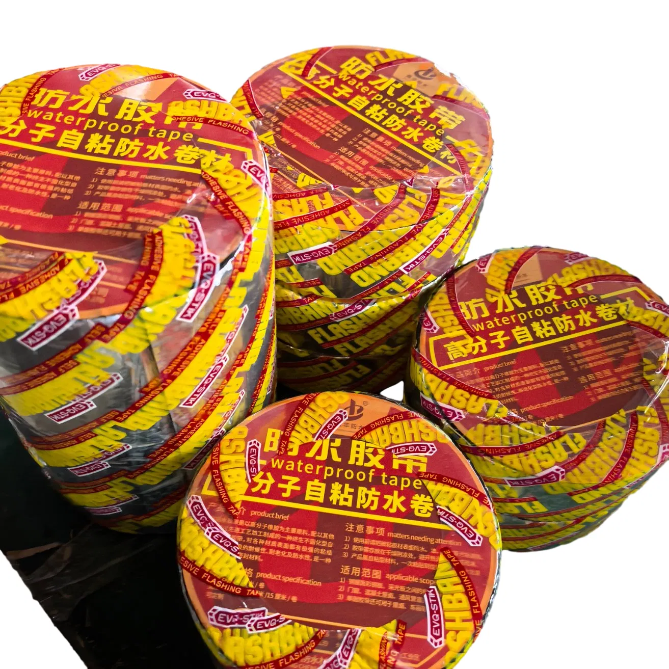 Heavy Duty Dry Cargo Marine Hatch Cover Black Flex Peel & Seal Cinta Bitum Flash Tape