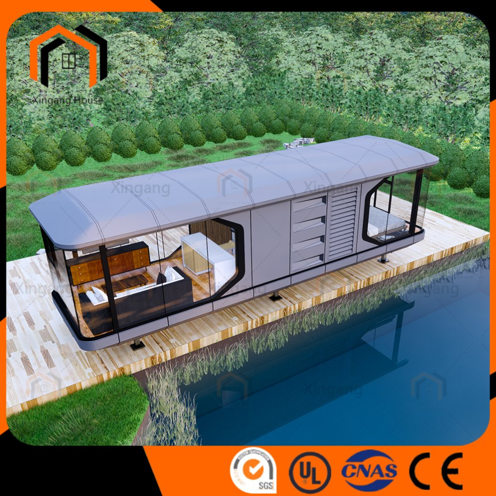 Luxury Mobile Outdoor Modular Container Prefabricated Space Capsule House