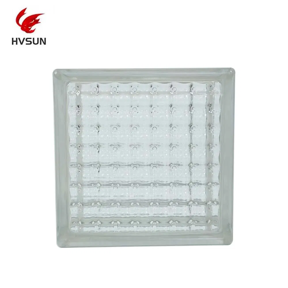 Inner Color Hollow Glass Brick for Decoration High Quality