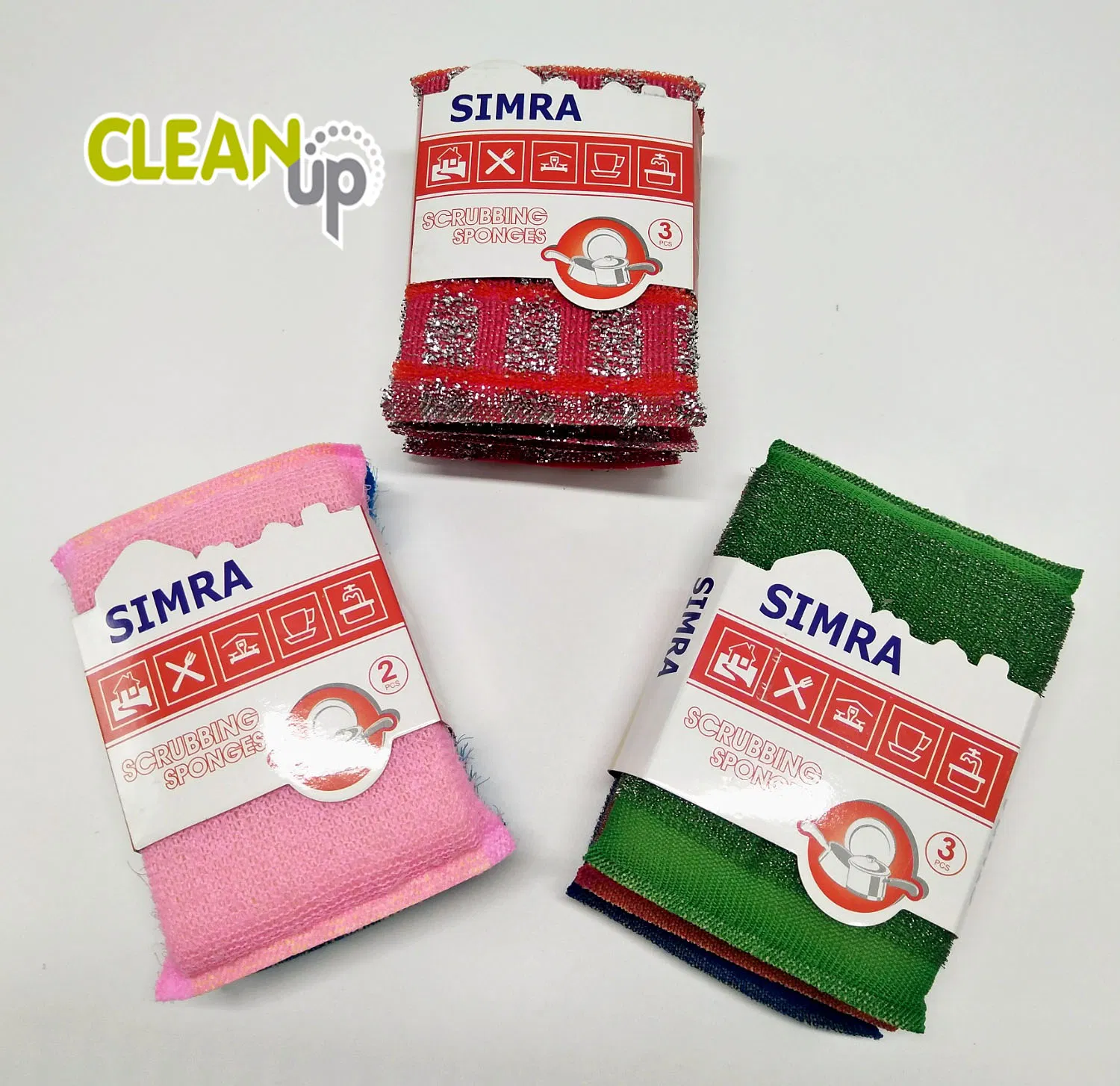 Kitchen Cleaning Sponge Foam Sponge Scourer Washing Dishes