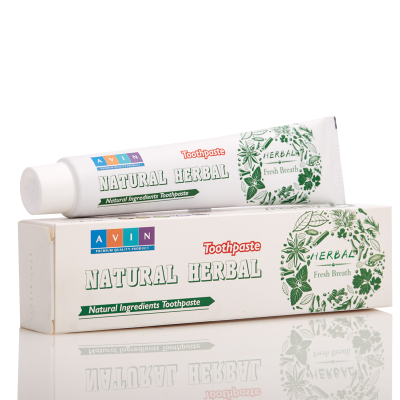 Wholesale Custom Private Label Fluoride Free Fresh Breath Natural Herbal Toothpaste Manufacturer
