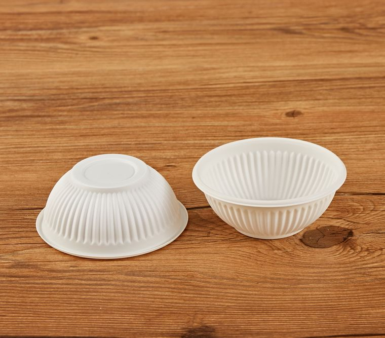 Free Sample Disposable Bowls Eco Friendly Takeout Food Packaging Round Lunch Cornstarch Bowl