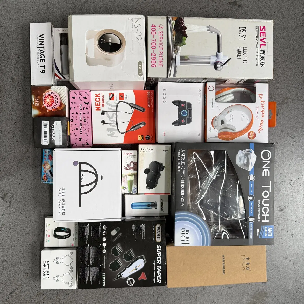 Customer Returns Electronics Wholesale Bulk Pallet Mixed Gadgets as-Is