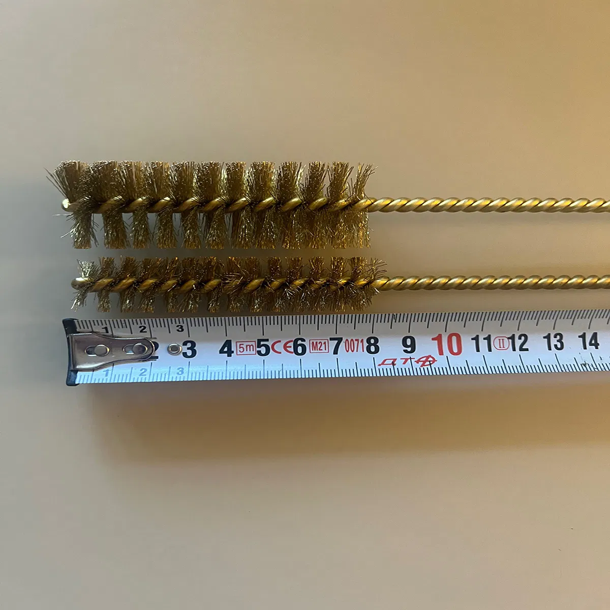 Efficient Polishing and Rust Removal Tool Industrial Polishing All Copper Handle Extended Round Head Brush