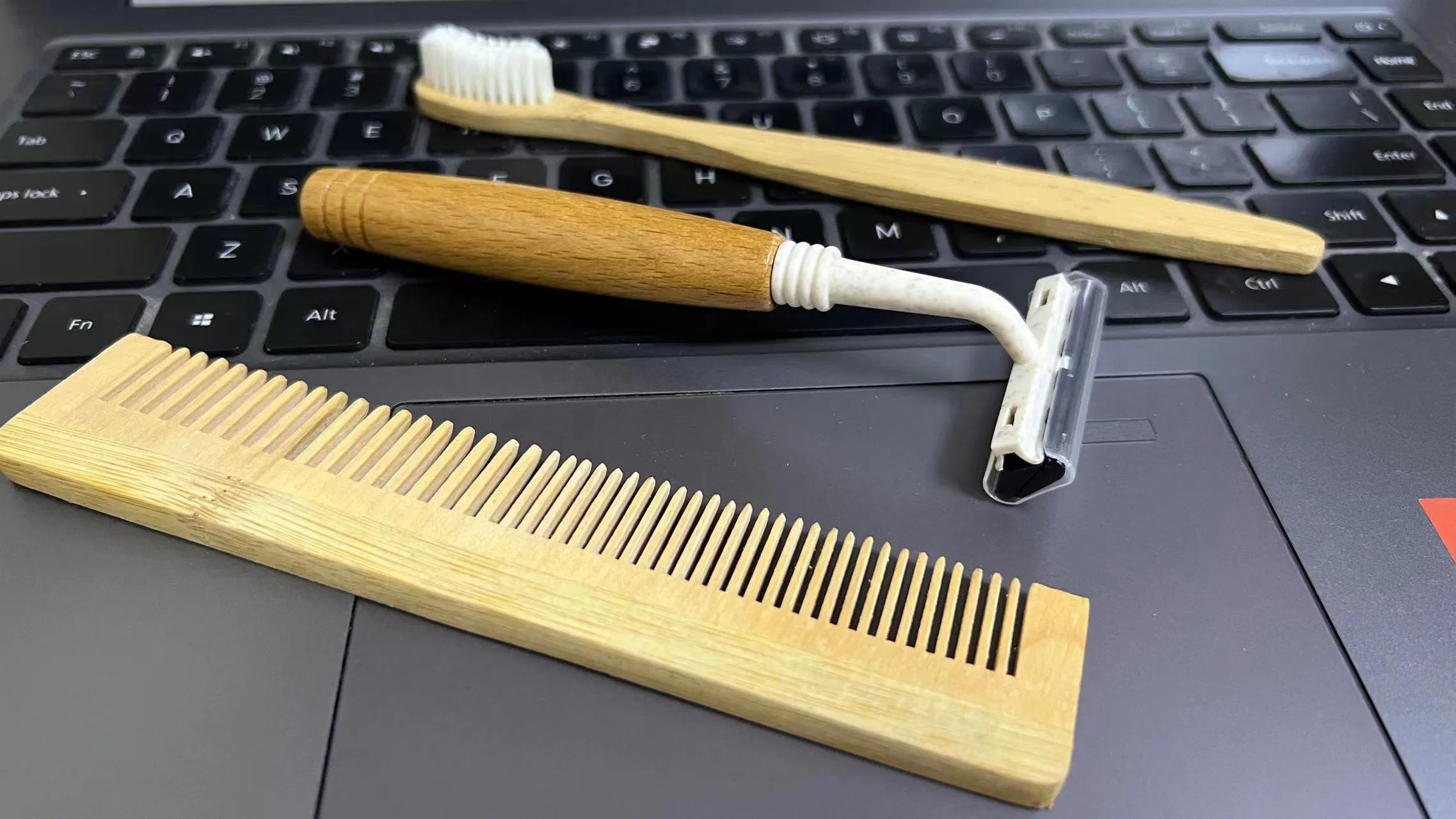 PLA Head 100% Biodegradable Bamboo Shaver