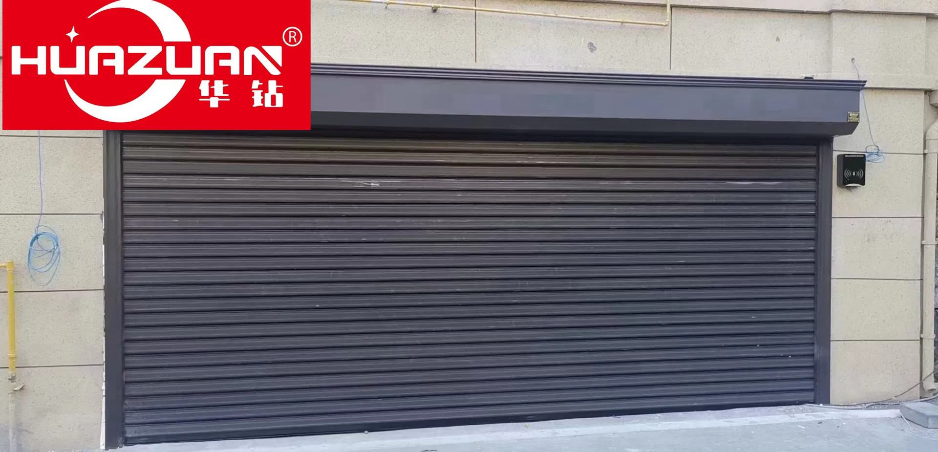 Home Security Gate Manual Automatic Motorized up Rolling Shutter Garage Door Electric Roller Shutter Doors