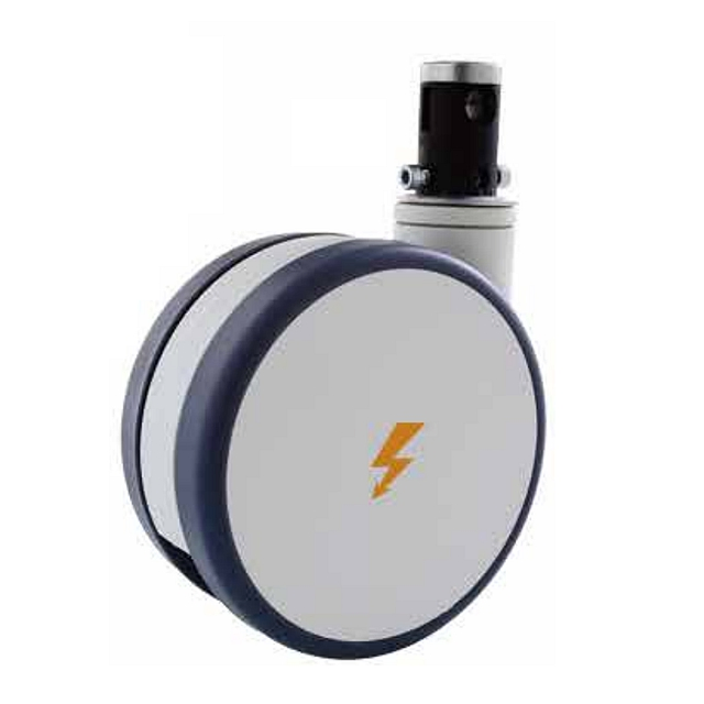 Zxq Series Retractable Extended Directional Swivel Casters for Walking Aids, Retractile Flexible Wheels for Mobility Aid and Walker with Flex Free