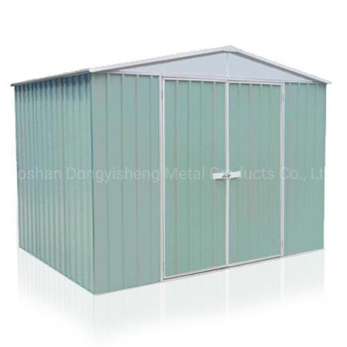 Fully Screw-Screwed Design Storage Shed with Double Sliding Door RDS2618-G2