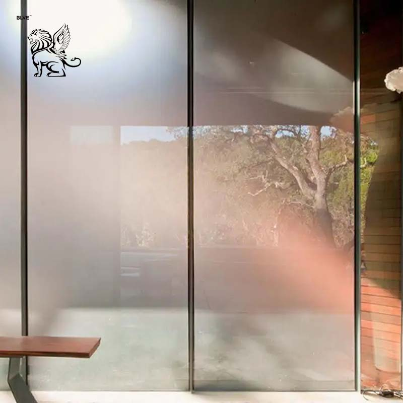 Factory Wholesale Toughened Glass Railing Shower Room Matte Privacy Tempered Art Glass Panel Price