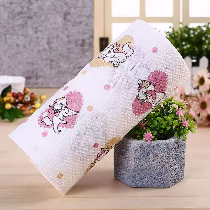 Eco 50 PCS Disposable Non-Woven Lazy Rag for Kitchen Cleaning