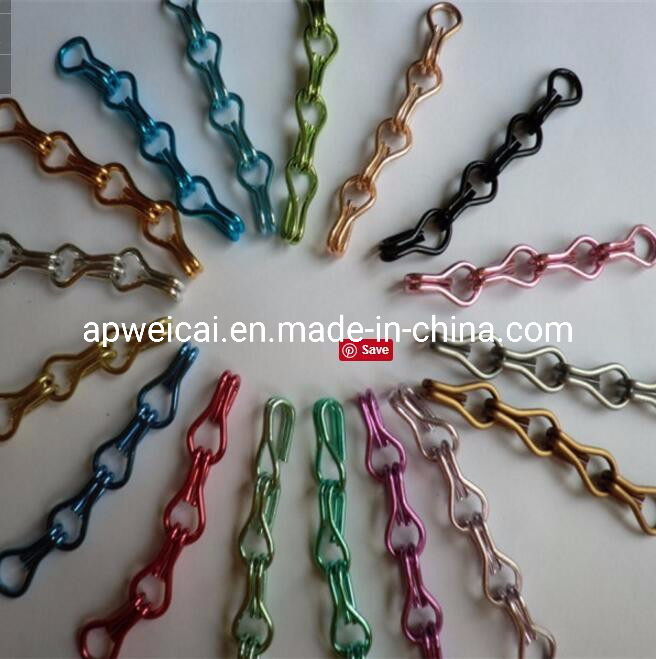 Colorful Decorative Aluminum Chain Link Curtain Wall Shower Curtain