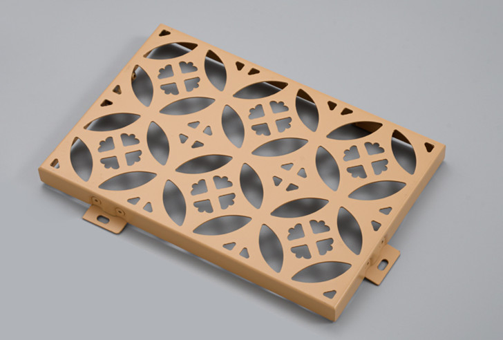 Aluminum Carved Building Material Facade Cladding Curtain Wall Outdoor Decorative Engraved Perforated Sheet Panel
