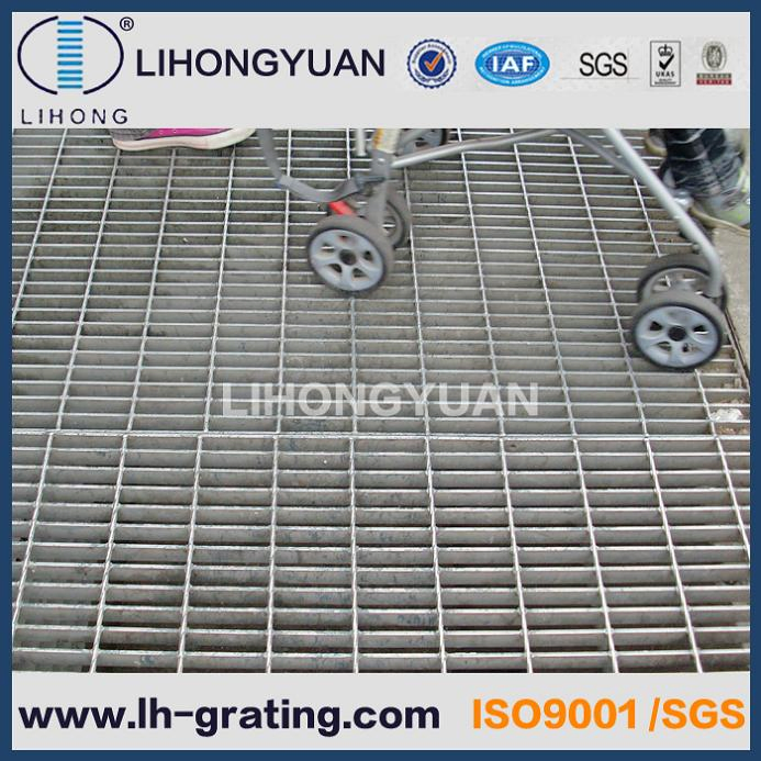 Galvanized Low Carbon Mild Steel Grating for Floor