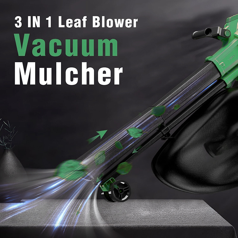 Vacuum Blower Variable Speed 3 in 1 Electric Leaf Blower (EVB004)