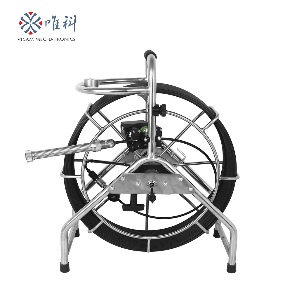 Vicam 60m HD CCTV Pipe Camera with Pan Tilt Camera Head