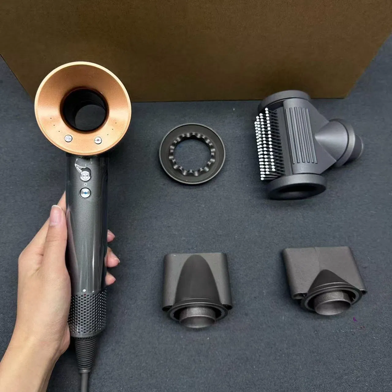 Supersonic Hair Dryer Top Quality 1: 1 HD07 HD08 Hair Straightener Salon Hair Dryer Supersonic Blower