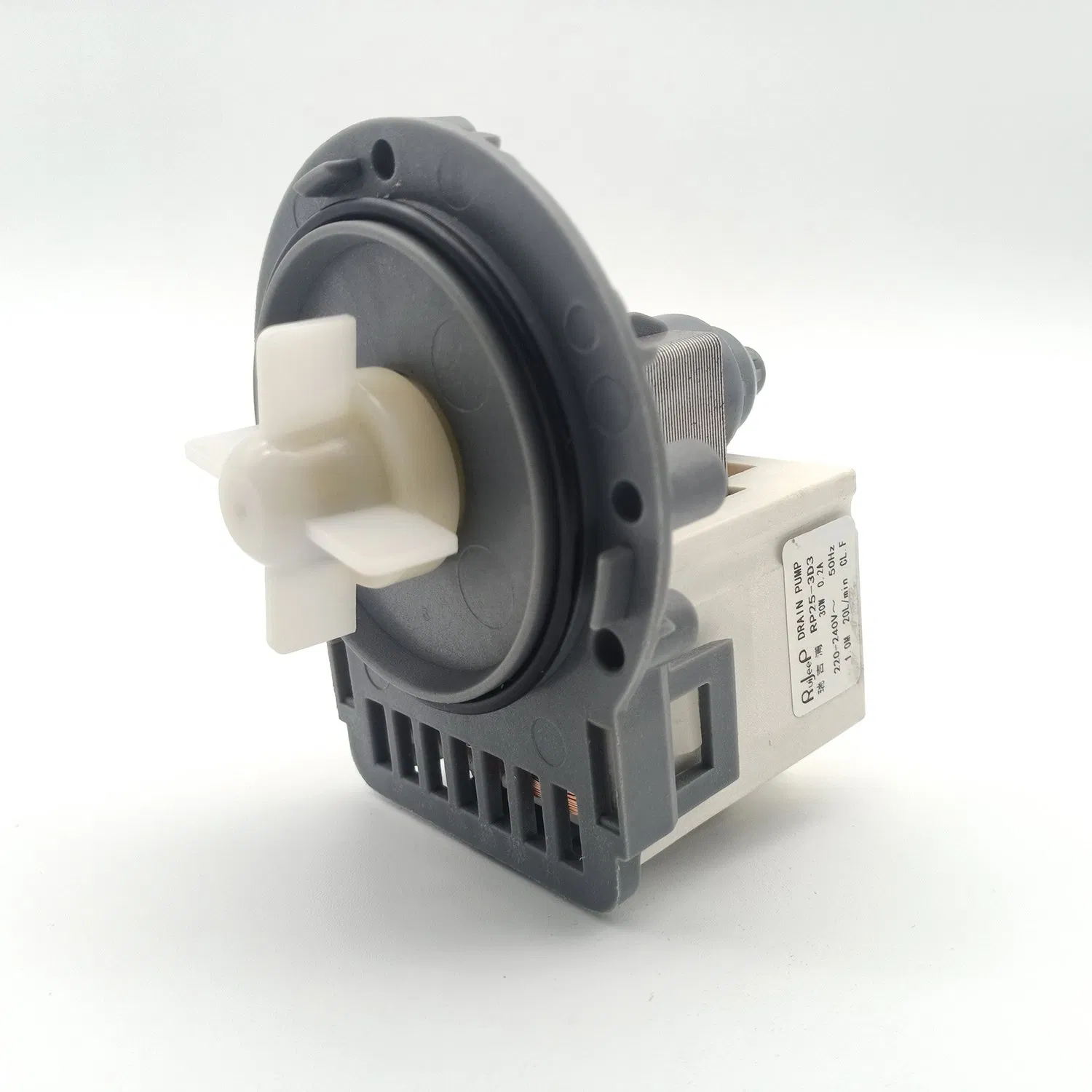 Ruijp Plastic Electric Water Drain Pump for Washing Machine Motor