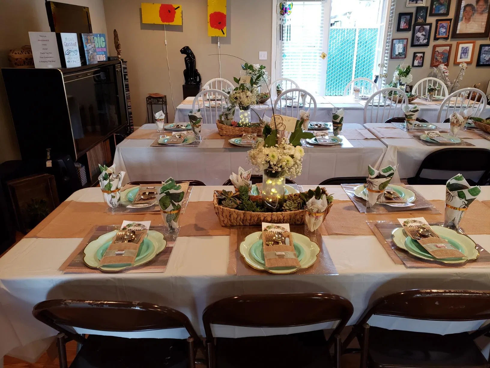 14X120 Inch Home Table Decoration Natural Burlap Table Runner