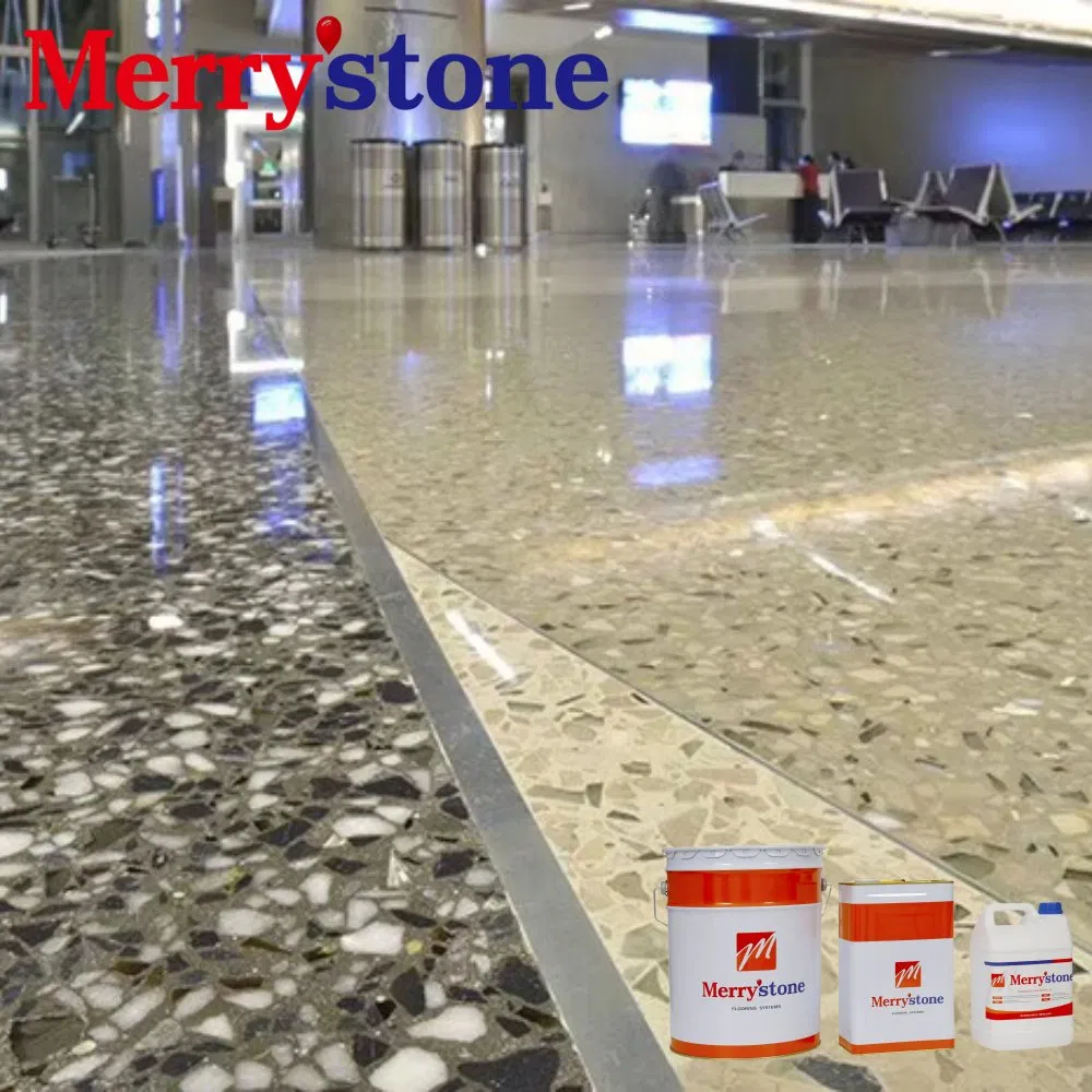 Decorative Colored Sealer Curing Concrete Floor for Airport Terminals
