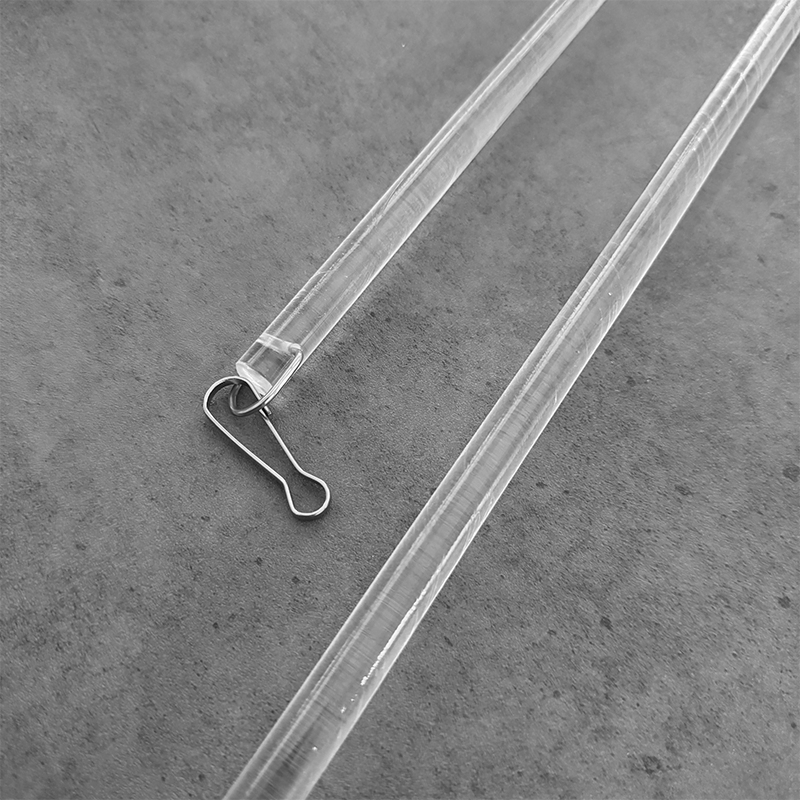 Factory Price Custom Size Acrylic Curtain Pull Wand