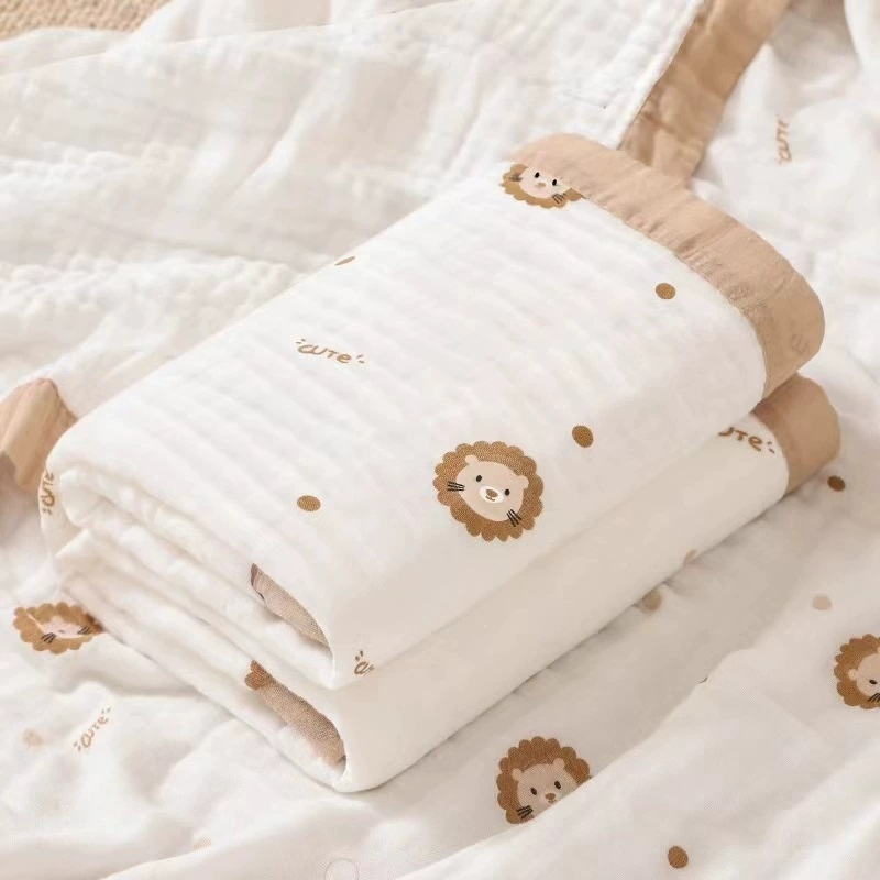 Factory OEM China Wholesale Muslin Blankets Cotton Baby Muslin Swaddle Blankets Wraps for Kids