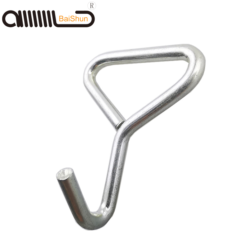 Factory Production 1 Inch 800kg Cargo Lashing Metal Ratchet Belt Buckle J Hook