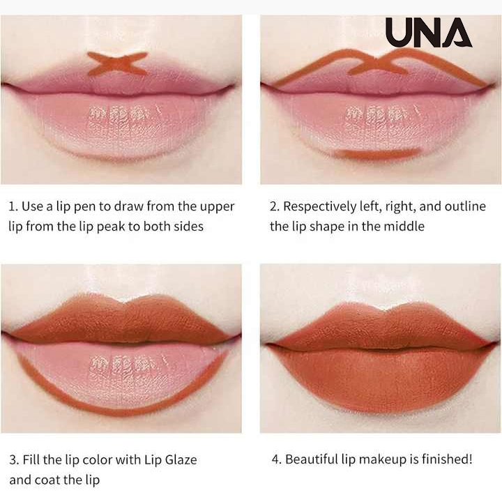 White Vegan Retractable Creamy Lip Liner with Brush and Sharpener for Black Women Custom Logo Makeup Pigmented Lipliner Pencil