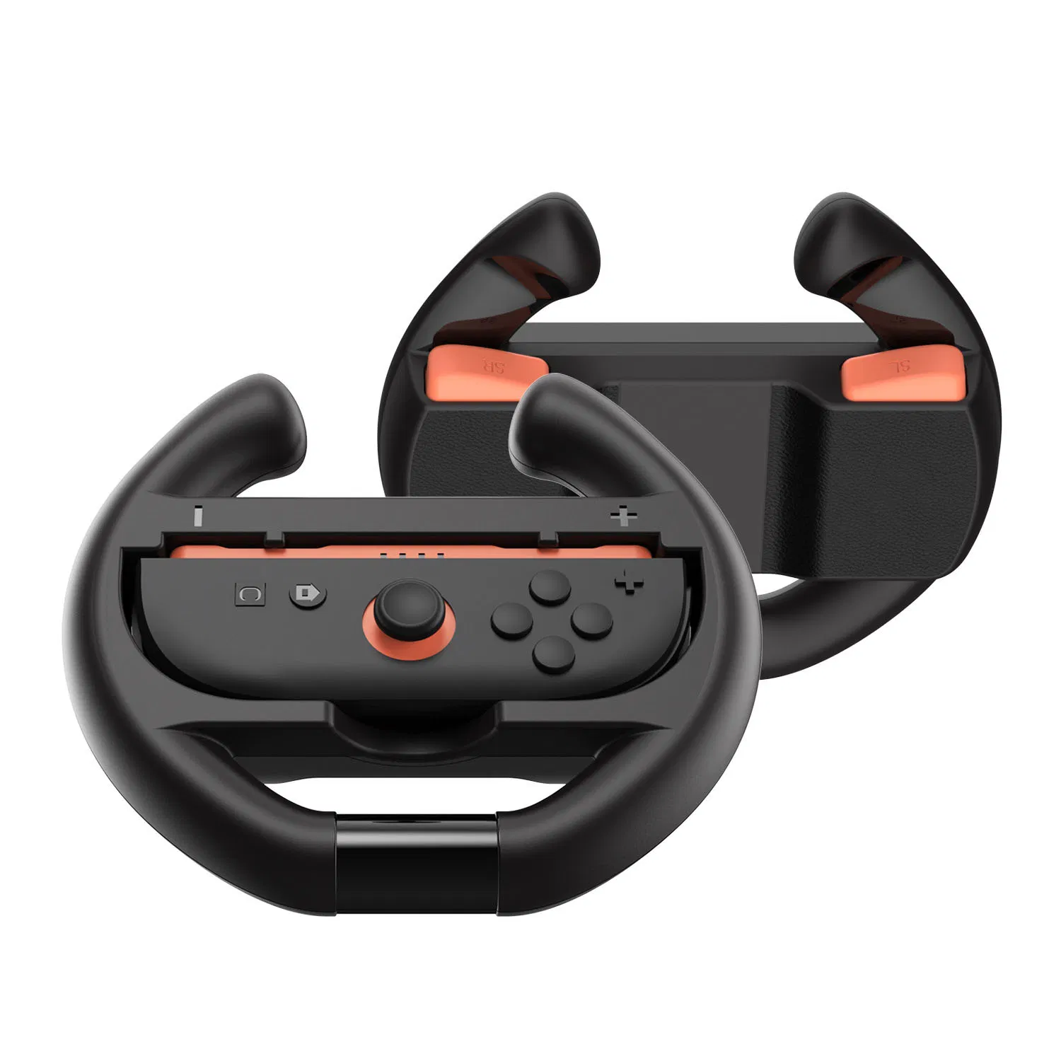 Factory Supply Gaming Steering Wheel Hand Grip for Nintendo Switch 2 Joy-Con Game Accessories