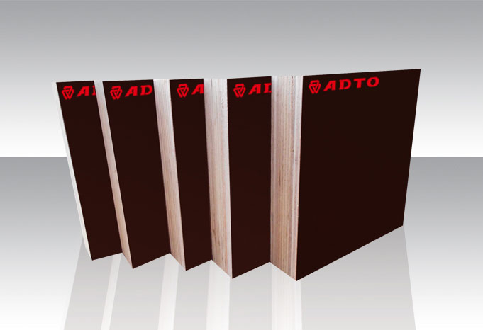 18mm Waterproof Brown Red Black Film Faced Plywood Film Faced Plywood