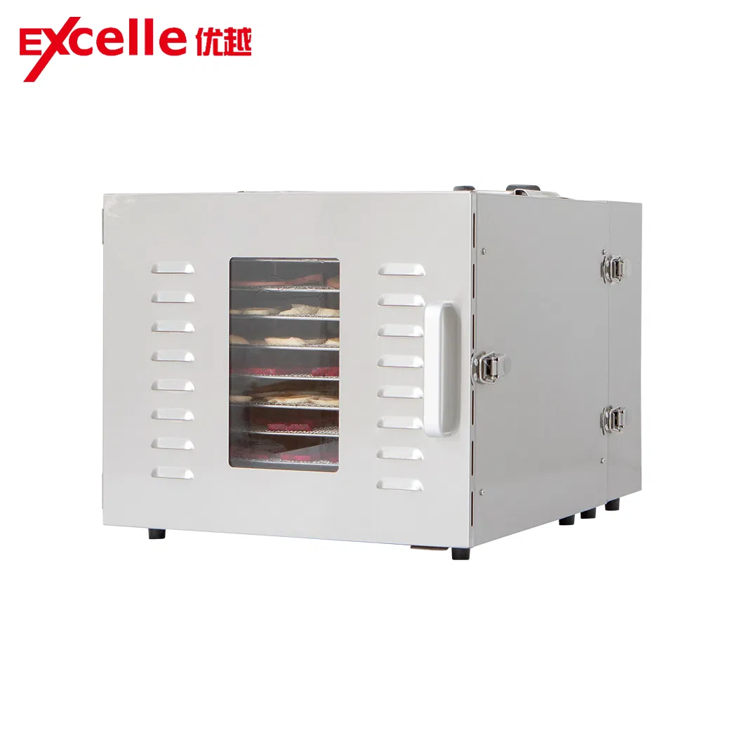 Wholesale OEM/ODM Cheap Price 10 Trays Small Home Fruits and Vegetables Dryer Household Meat Drying Machine Food Dehydrator for Kitchen