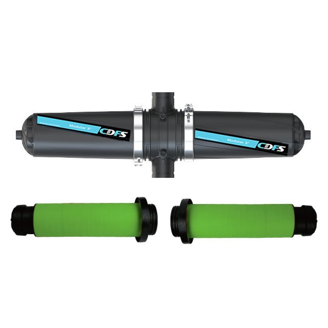 3" H Type Plastic Long Water Filter Disc Filter for Water Drip Irrigation System